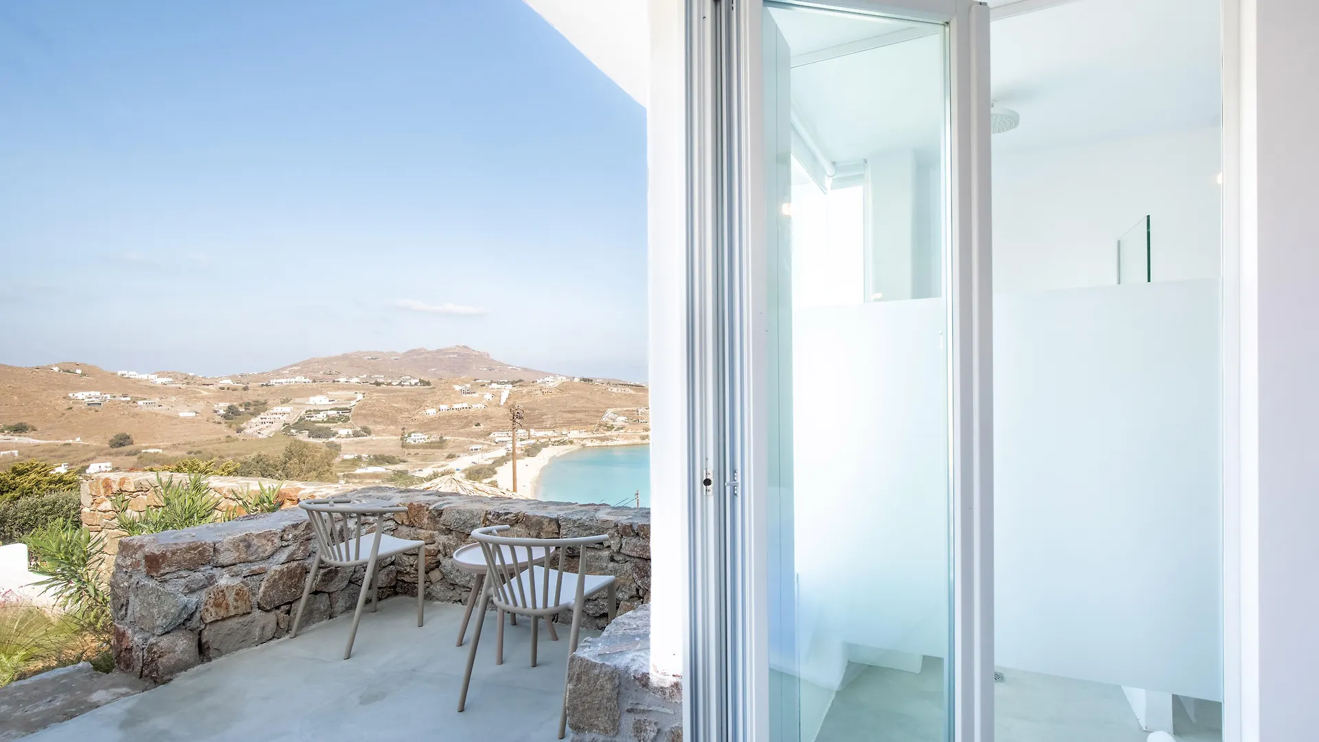 فندق مبيت وإفطار مبيت وإفطار كالو ليفادي The Summit Of Mykonos