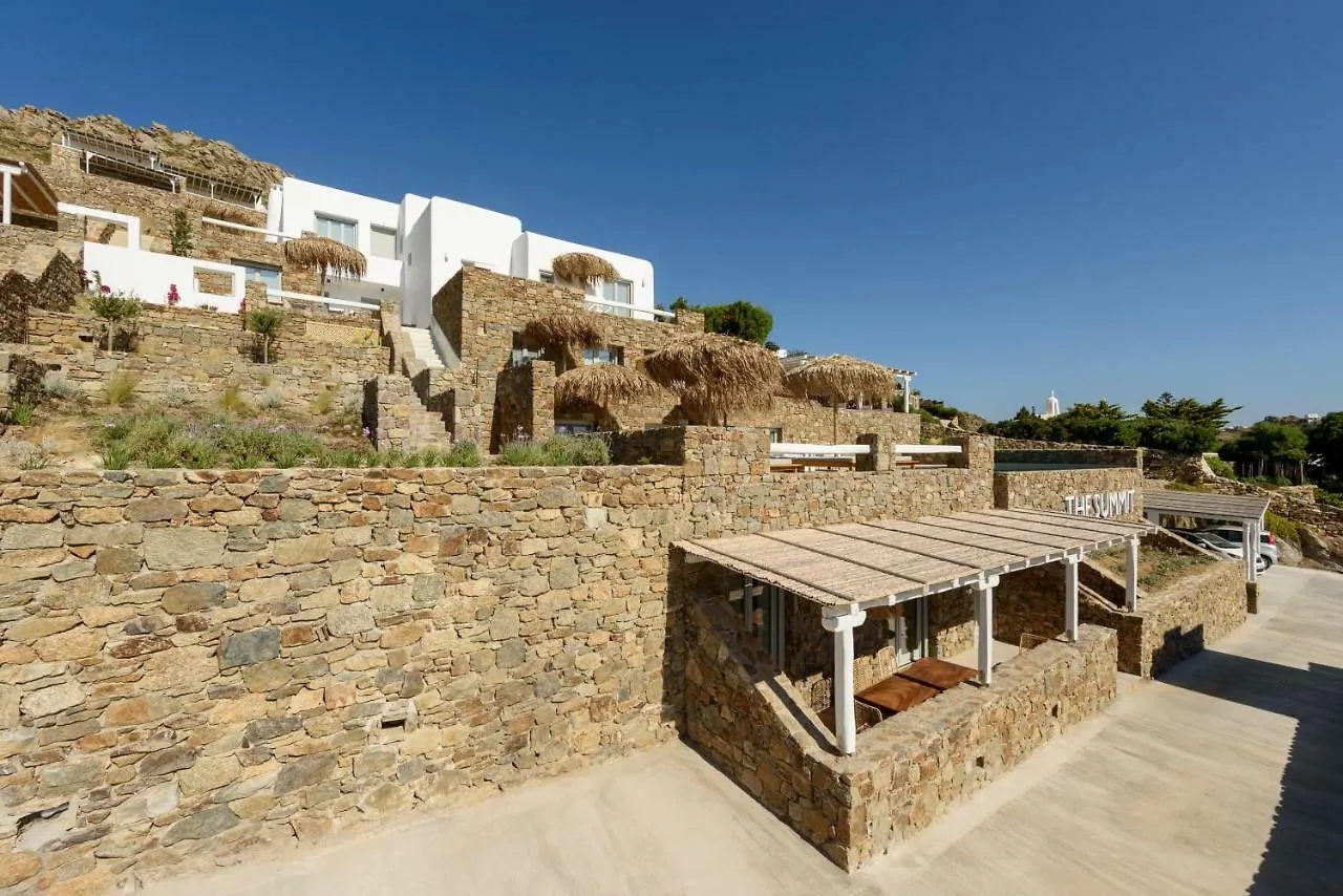 فندق مبيت وإفطار مبيت وإفطار كالو ليفادي The Summit Of Mykonos